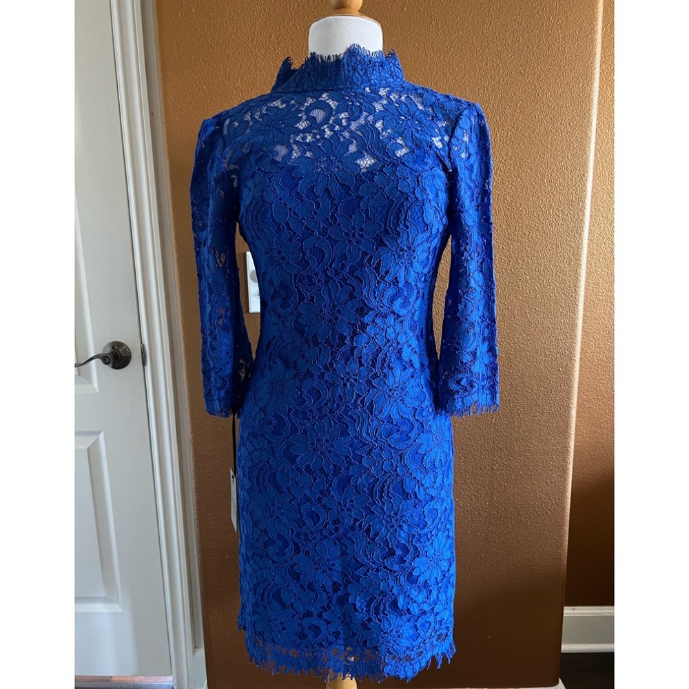 Modele Cobalt blue lace dress.  Size 2